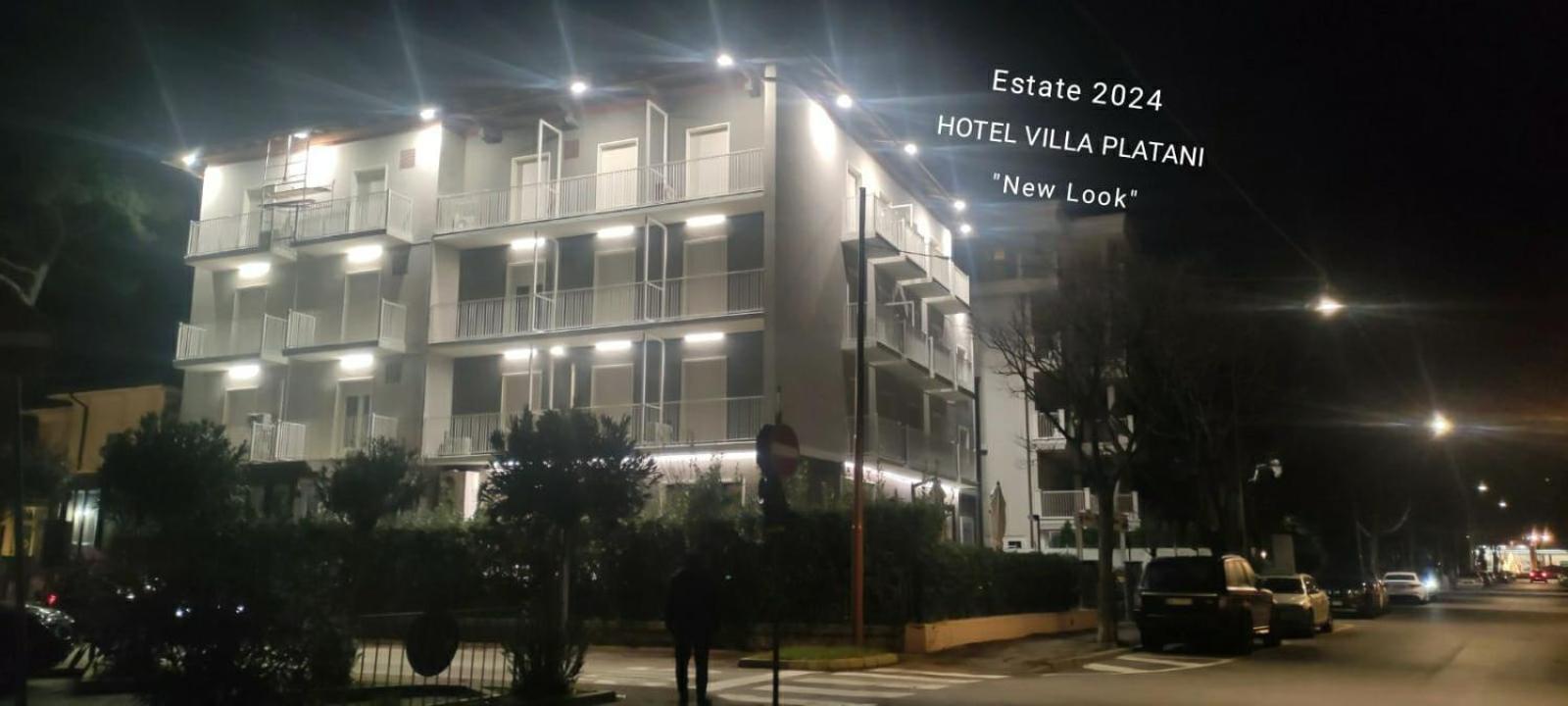 Hotel Villa Platani Ричоне Екстериор снимка
